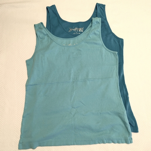 7 Colorful Tank Tops Size XL - Picture 4 of 8